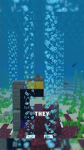 Different bubbles on java and bedrock Minecraft