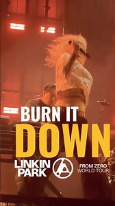 Emily Bring energy up ! Burn It Down live in Texas | LINKIN PARK #linkinpark #shorts
