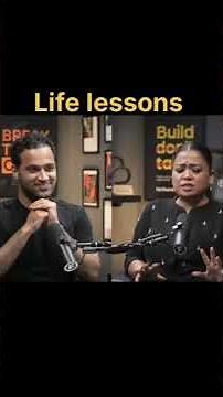 life lessons.