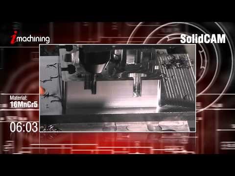 CNC Cutting Software - iMachining Turbomode - SolidCAM iMachining