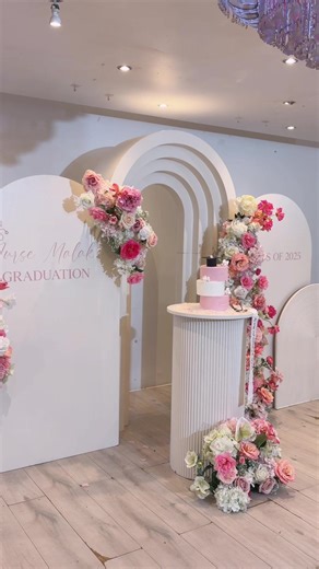 Celebrate Your Graduation with a Stunning Pink Dessert Table