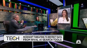 Microsoft threatens to restrict data from rival AI search tools