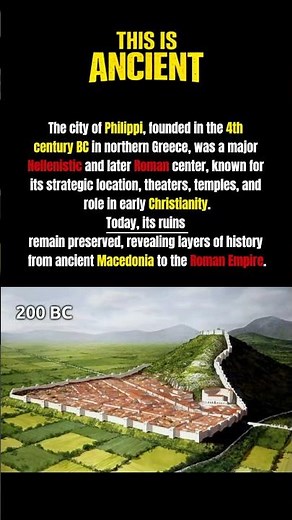 Ancient Philippi Then and Now