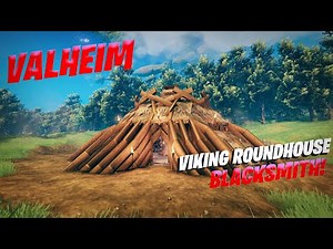 Valheim Build Viking Blacksmith Roundhouse - Easy