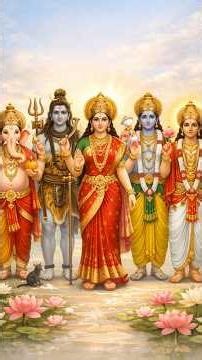 Panch Devta Raksha Kavach Mantra 🙏 | Ganesh Shiva Vishnu Surya Durga Protection Mantra | Powerful