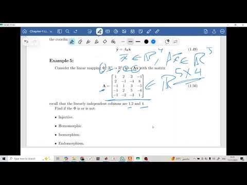 Chapter 1: Linear Mappings