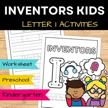 Letter I Tracing Worksheets for Preschool and Kindergarten