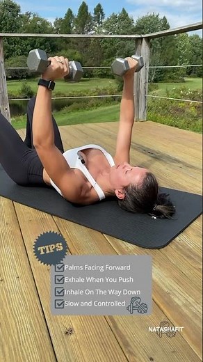 How To Do A Chest Press With Dumbbells on Floor