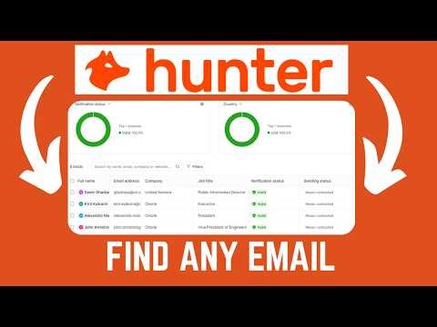 How To Search And Find Emails From Companies On Hunter Email Finder