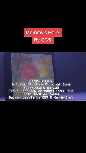 Mommy's Here by CG5 - Poppy Playtime Original Song
