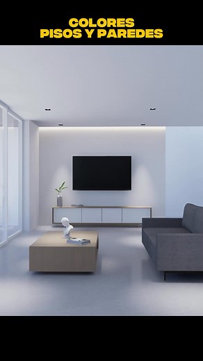 Combinación de colores para pisos y paredes que no te van a fallar. Estas son combinaciones que realmente funcionan y dedicadas a un público que busca ideas claras y prácticas #Diseñodeinterior #arquitectura #construction #diseño #casa #architecture | ISMOS Arquitectura