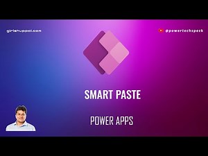 How to use Smart Paste in Power Apps (model driven apps)?
