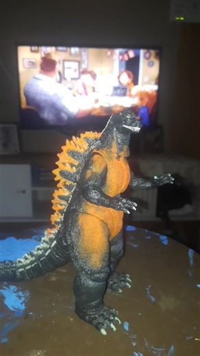 custom neca burning godzilla 1995