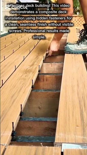 Composite Decking Installation