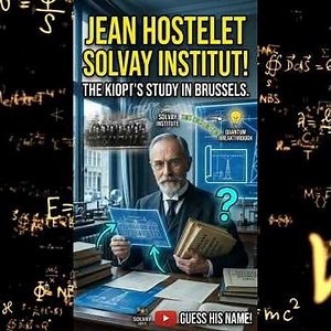 Jean Gérard Hostelet The Man Who Managed Einstein & Curie! #thegreatsofourtime #history #nobelprize