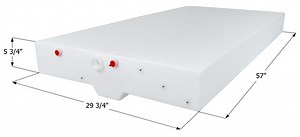 Forest River Fresh Water Tank WT3881 - 40 Gal., 15072