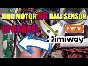 5 REASONS why! How to UPGRADE E-Bike HUB MOTOR from HALL SENSOR to SENSORELESS! Bafang Himiway