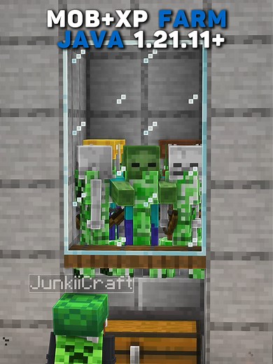 Minecraft Java 1.21.11 MOB & XP Farm Guide