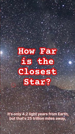 How Far is the Closest Star to Earth?