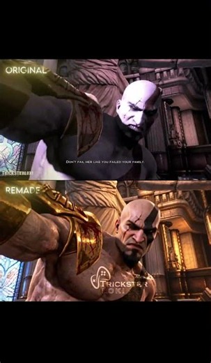 ZEUS TRIGGERED KRATOS' RAGE 💀 ORIGINAL VS AI #shorts