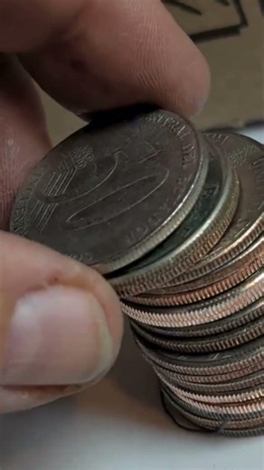 Coin from Ecuador While Coin Roll Hunting