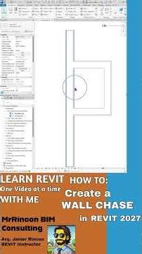 Wall Chase in REVIt 2027