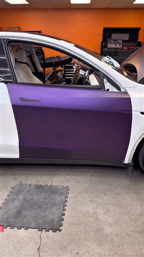 Mile High Customs | This Matte Purple Black wrap changes colors depending on the lighting and angle that you look at it in! Sometimes it looks purple sometimes... | Instagram