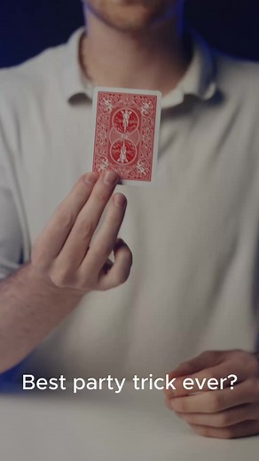 How to vanish and reappear a playing card