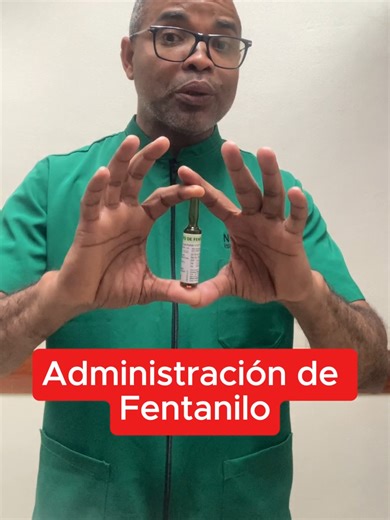 ¿Cómo se administra el fentanilo? Si no sabes responder, esto es peligroso. El fentanilo no es una pastilla común ni un medicamento para usar a la ligera. En el ámbito sanitario se administra por vía intravenosa, en parches o epidural, siempre con supervisión médica y de enfermería. Se utiliza para dolor intenso en cirugías, cáncer o pacientes críticos, y su dosis se calcula con precisión milimétrica, vigilando respiración, presión arterial y nivel de conciencia. #fentanilo #diluciones #medicame