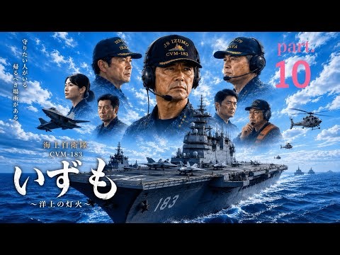 映画「海上自衛隊 CVM-183 いずも 〜洋上の灯火〜」 本編 part.10 [オリジナル作品]