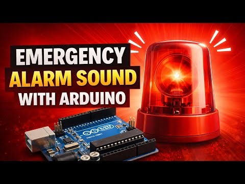 How to Make Emergency Alarm Using Arduino Uno and Buzzer