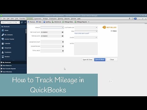 How to Track Mileage in QuickBooks