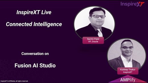 Teaser Connected Intelligence Live with Sachin Patel | Kuldeep T.