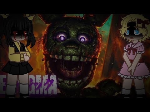 Crianças Desaparecidas (Fnaf) reagindo ao rap do Springtrap (Enygma) - Sua Agonia