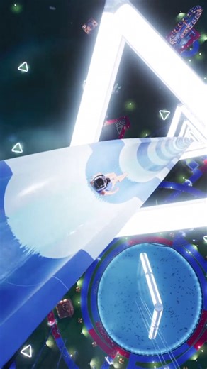 NEON Giant Loop Water Slide - Planet Coaster 2 #waterslide #waterpark #planetcoaster2