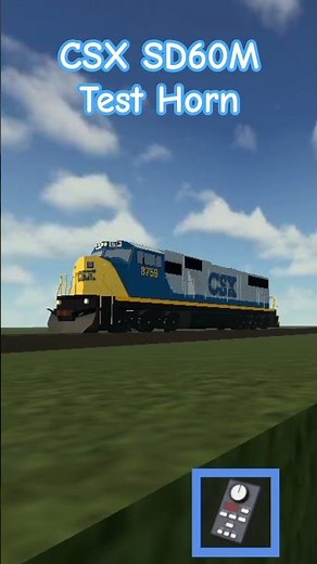 CSX SD60M Test Train Horn (Southline District)