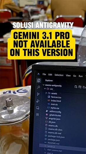 Overcome the Gemini 3.1 pro error not available on this version without having to reinstall Antig...