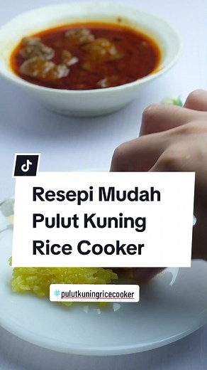 Resepi Mudah Pulut Kuning Rice Cooker