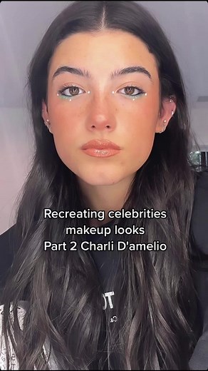 Recreating Celebrities Makeup Looks - Charli D'Amelio