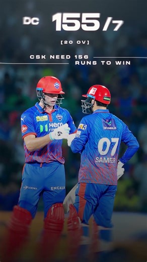 CSK Dominate Delhi Capitals in a One-Sided Clash