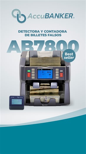 Accubanker USA en Venezuela on Instagram: "Te presentamos nuestra validadora AB7800🤩💵 🔹Dólares, euros, pesos colombianos 🔹Doble bolsillo 🔹Serial del billete 🔹Imprime reporte Recuerda que puedes comprar en cómodas cuotas y sin intereses 💵 con CASHEA 🟡 Para más información contáctanos al 📲 04142742281 🚚📦CONTAMOS CON DELIVERY Y ENVÍOS GRATIS A TODA VENEZUELA 🇻🇪 📌Envíos GRATIS con #MRW 📦a nivel Nacional. También puedes disfrutar de nuestro Delivery GRATIS en Caracas (ciertas condicion