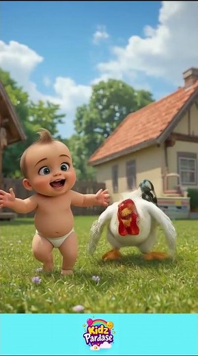 Cock a Doo Doo The Rooster Said WAKE UP World! #shots #kidsvideo