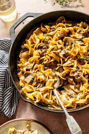 One-Pot Beef Stroganoff - The Defined Dish Recipes