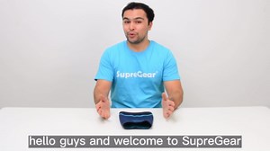 supregear Thigh Compression Sleeve, Anti-slip Breathable Quad and Hamstring Support Brace Upper Leg Compression Wrap for Women Men Left Right leg, 1 Pack