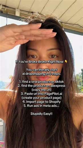 If you’re broke right now, this is how you can make money with AI dropshipping.