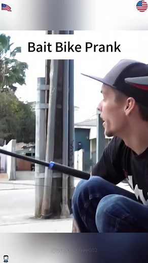 Bait Bike Prank 🤣#Pranks #JoeySalads #ViralVideos | bait bike