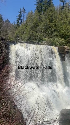 This beautiful 57 ft. Falls is located in West Virginias Blackwater Falls state park. If you viait they have a beautiful lodge you can stay at. Tons of hiking trails and some year round activities to do.