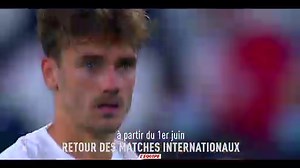 Le programme TV des matches internationaux sur L'Équipe live