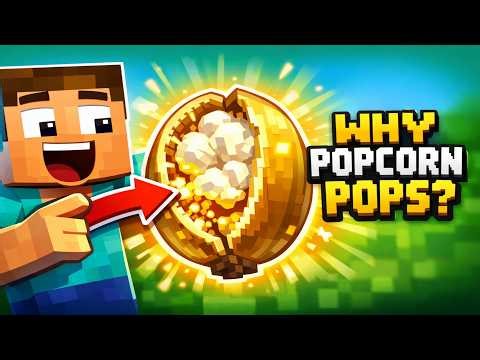 Why Does Popcorn POP? | Minecraft Animation