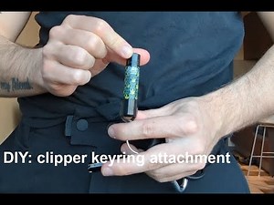 DIY: clipper keyring attachment